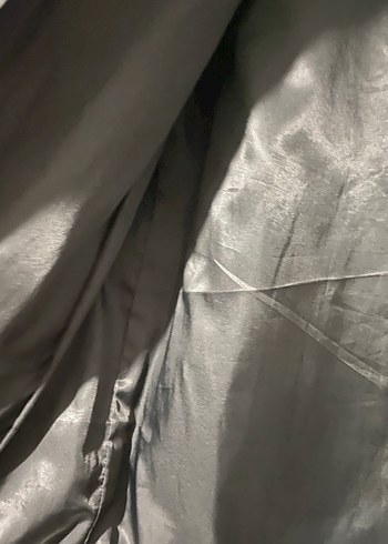 Kadın Siyah Deri Biker Ceket - Görsel 2