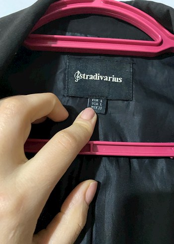 Düğmeli Siyah Kadın Blazer Ceket - Görsel 5