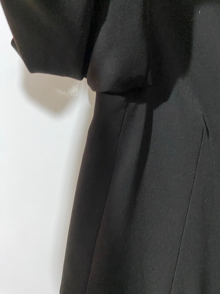 Düğmeli Siyah Kadın Blazer Ceket - Görsel 4