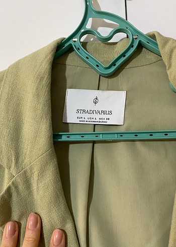 Bej Süet Mini Kadın Blazer Ceket - Görsel 4