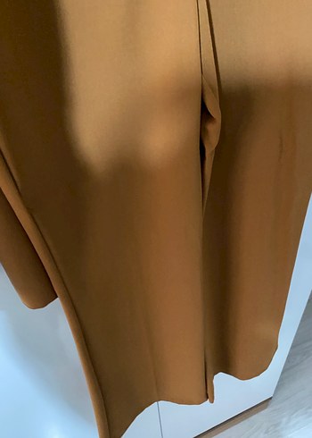 Düğmeli Kahverengi Kadın Blazer Ceket - Görsel 4