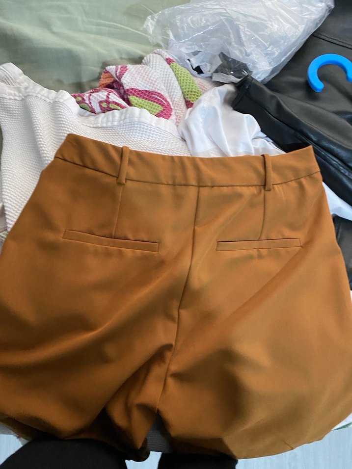 Düğmeli Kahverengi Kadın Blazer Ceket - Görsel 3