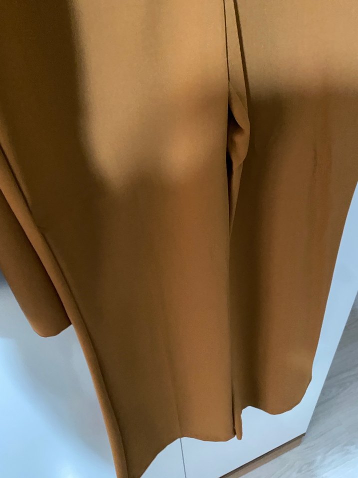 Düğmeli Kahverengi Kadın Blazer Ceket - Görsel 4