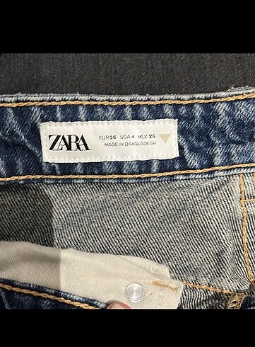 s Beden Zara straight fit jean