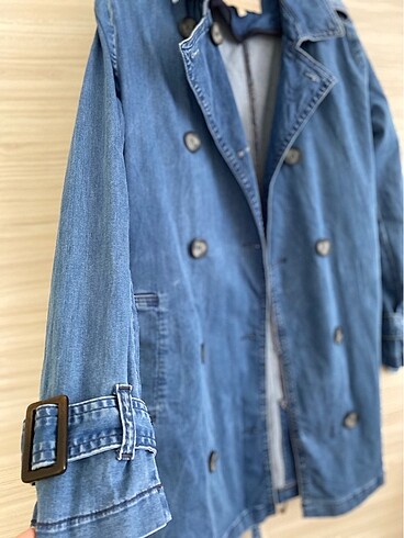 Stradivarius Denim trençkot