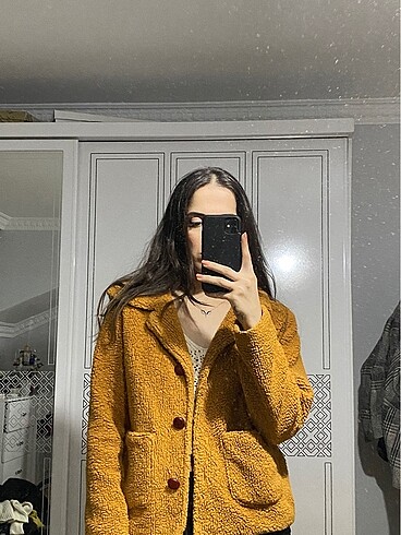 peluş ceket