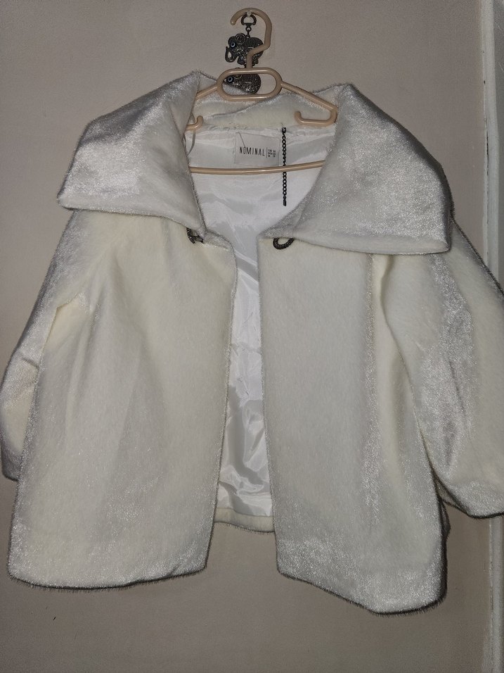 Beyaz Kürklü bolero - Görsel 5