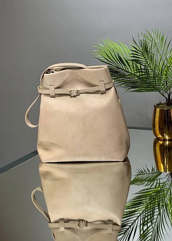 Beden siyah Renk Siyah Minimalist Deri Kadın Çanta