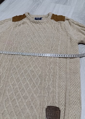 Erkek Bej Triko Kazak LC Waikiki marka