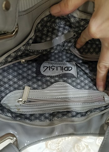 Adil ışık marka Gri Kadın El Çantası - Görsel 7