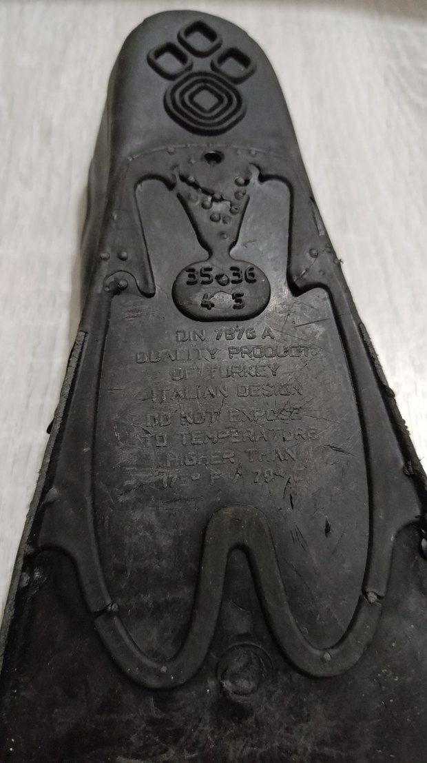 siyah Desenli Erkek Su Ayakkabısı Velcro 35 -36 no - Görsel 2