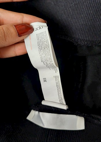 Kadın Siyah Baskılı Rahat Eşofman - Görsel 4