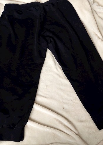 Kadın Siyah Baskılı Rahat Eşofman - Görsel 3