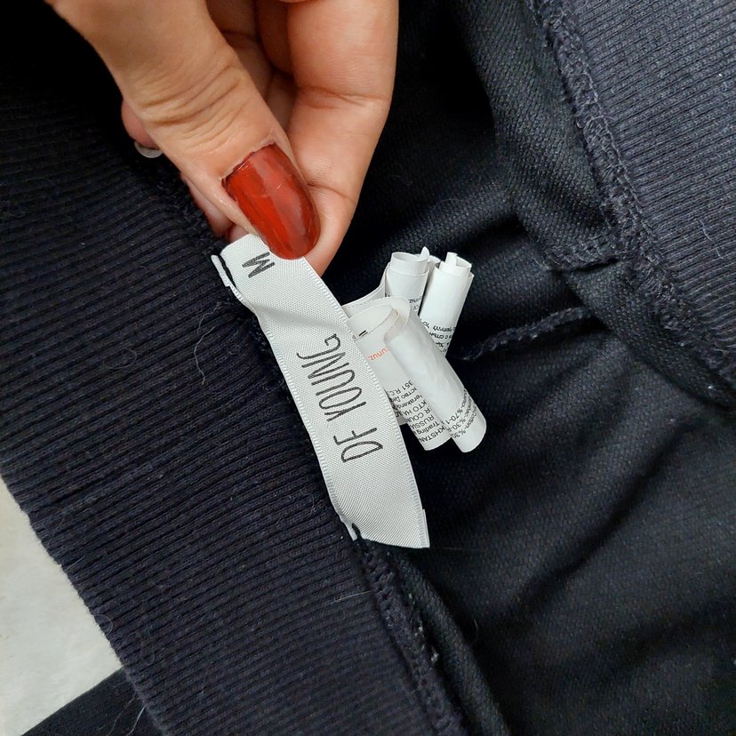 Kadın Siyah Baskılı Rahat Eşofman - Görsel 5