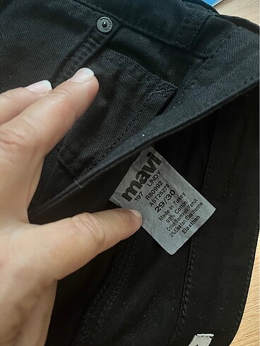 Mavi Jeans Mavi jeans siyah pantolon