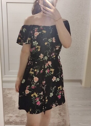 Zara Çiçekli yazlık elbise