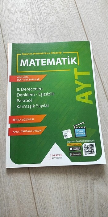 SONUÇ DERECE YAYINLARI 2. DERECEDEN DENKLEMLER FASİKÜLÜ 