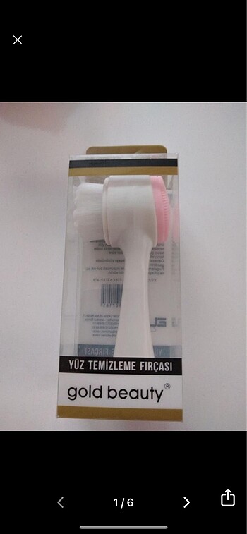 Makyaj temizleme fırçası