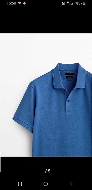 Massimo Dutti Erkek Polo