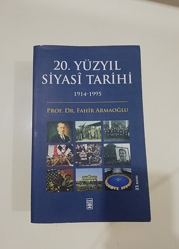 20 YÜZYIL SİYASİ TARİHİ, FAHİR ARMAOĞLU 