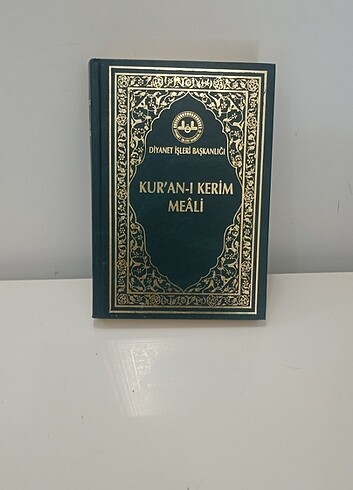 DİYANET İŞLER BAŞKANLIĞI KUR'AN KERİM VE MEALİ 