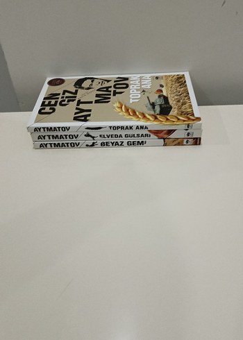 Cengiz Aytmatov Roman Seti 3 Kitap