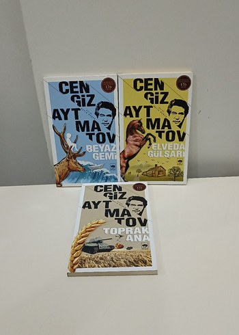 Cengiz Aytmatov Roman Seti 3 Kitap
