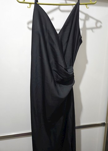 Drapeli Midi Kadın Elbisesi - Görsel 3