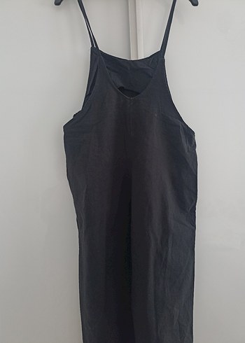 bayan siyah midi boy tulum - Görsel 5