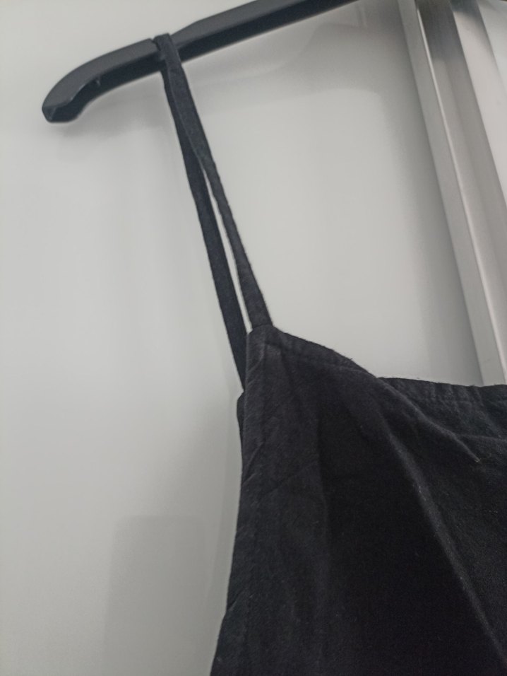 bayan siyah midi boy tulum - Görsel 4