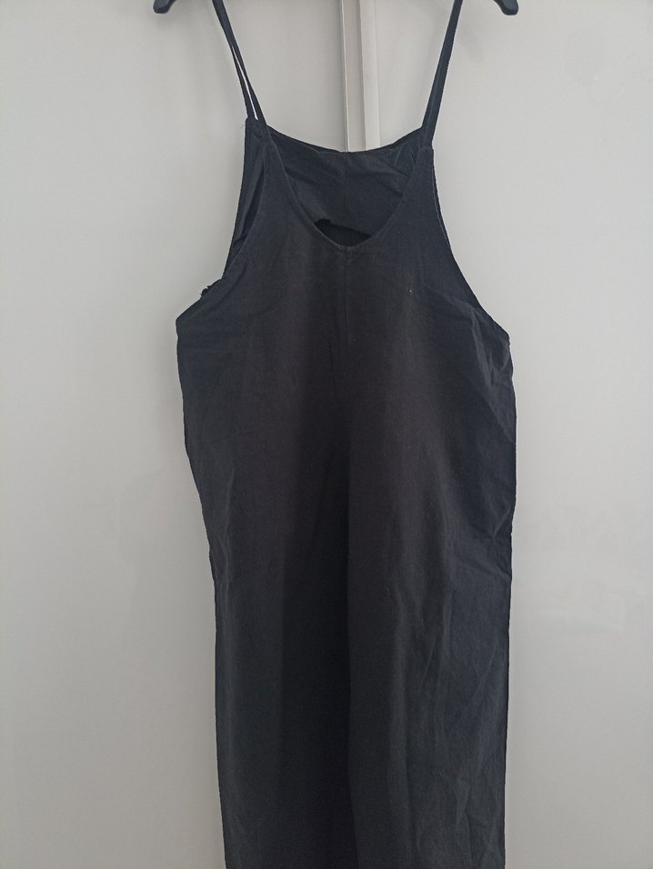 bayan siyah midi boy tulum - Görsel 5