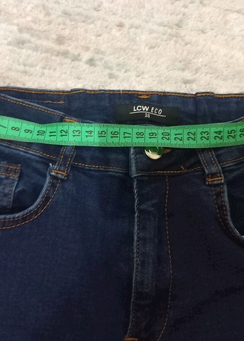 Gri Kadın Denim Pantolon, Regular Fit - Görsel 5