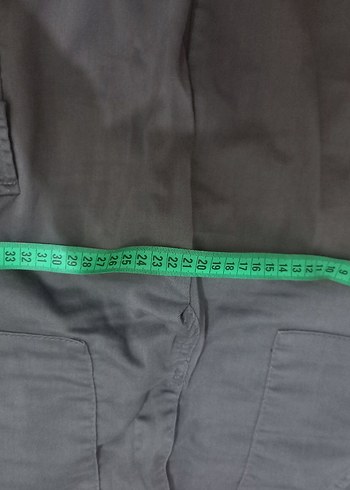 Gri Kadın Denim Pantolon, Regular Fit - Görsel 11