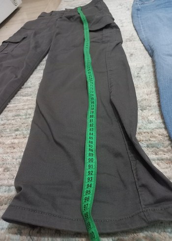 Gri Kadın Denim Pantolon, Regular Fit - Görsel 14