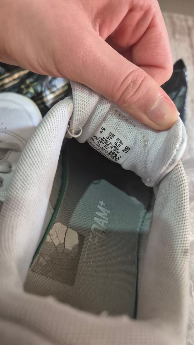 Beyaz Bağcıklı Kadın Spor Ayakkabı - Görsel 2