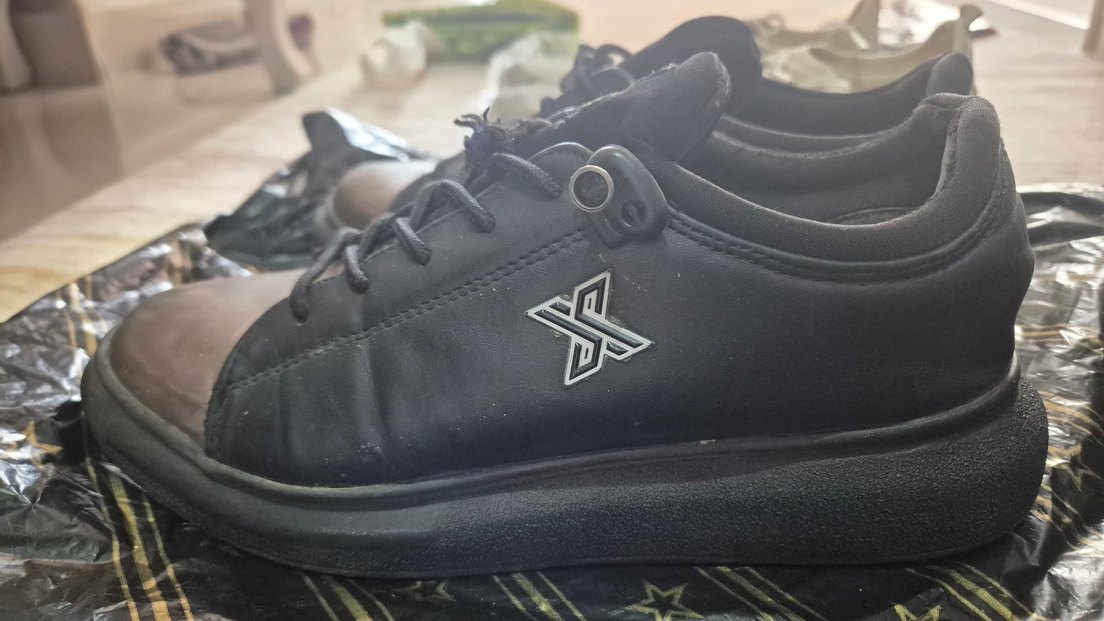 Gri Stiletto Topuklu Kadın Spor Ayakkabı - Görsel 2