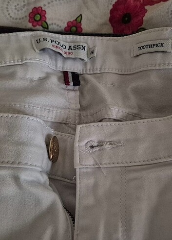 Us polo beyaz pantolon - Görsel 2