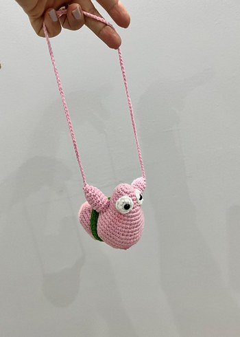 Diğer Pembe Amigurumi Patrick