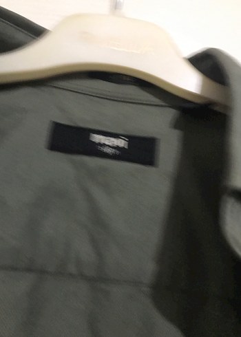 Haki Erkek Keten Uzun Kollu Gömlek - Görsel 7