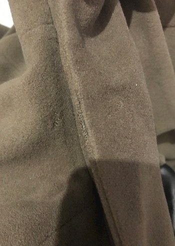 Düğmeli Kahverengi Süet Erkek Kaban - Görsel 3