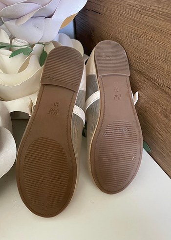 Kız Çocuk Bej file Ayakkabı - Görsel 4