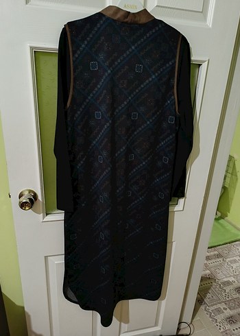 yelek kazak uzun ikili takım - Görsel 3