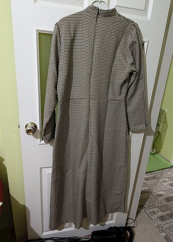 Düğmeli, Uzun,kadın elbise - Görsel 4