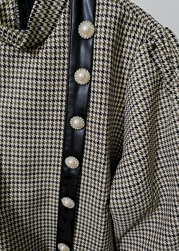 Düğmeli, Uzun,kadın elbise - Görsel 3