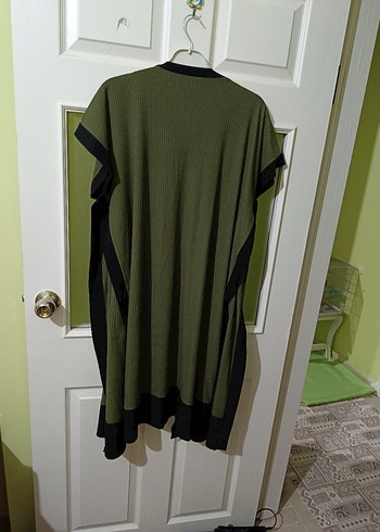 Kadın Haki Uzun Salaş üçlü takım - Görsel 3