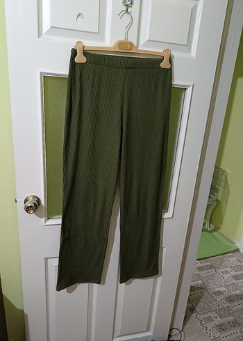 Kadın Haki Uzun Salaş üçlü takım - Görsel 4