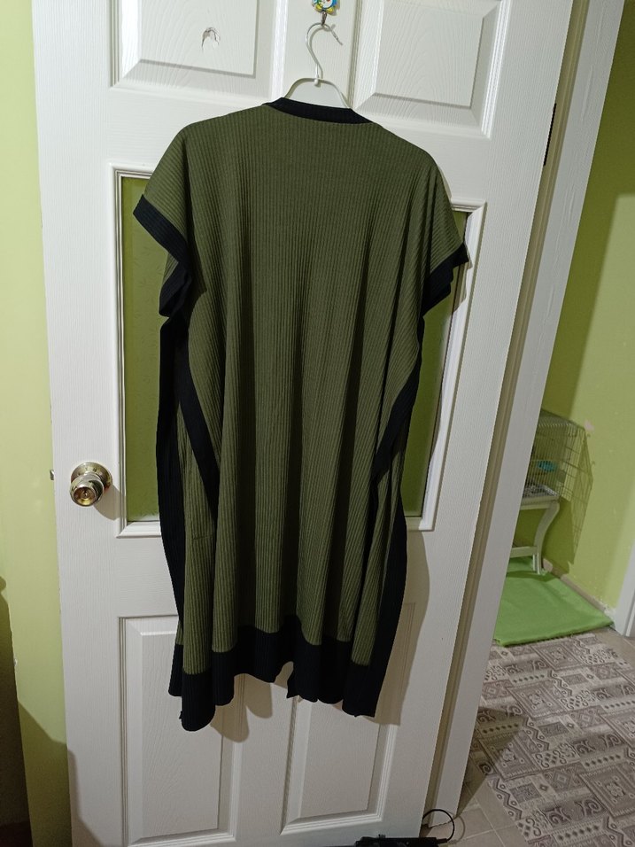 Kadın Haki Uzun Salaş üçlü takım - Görsel 3