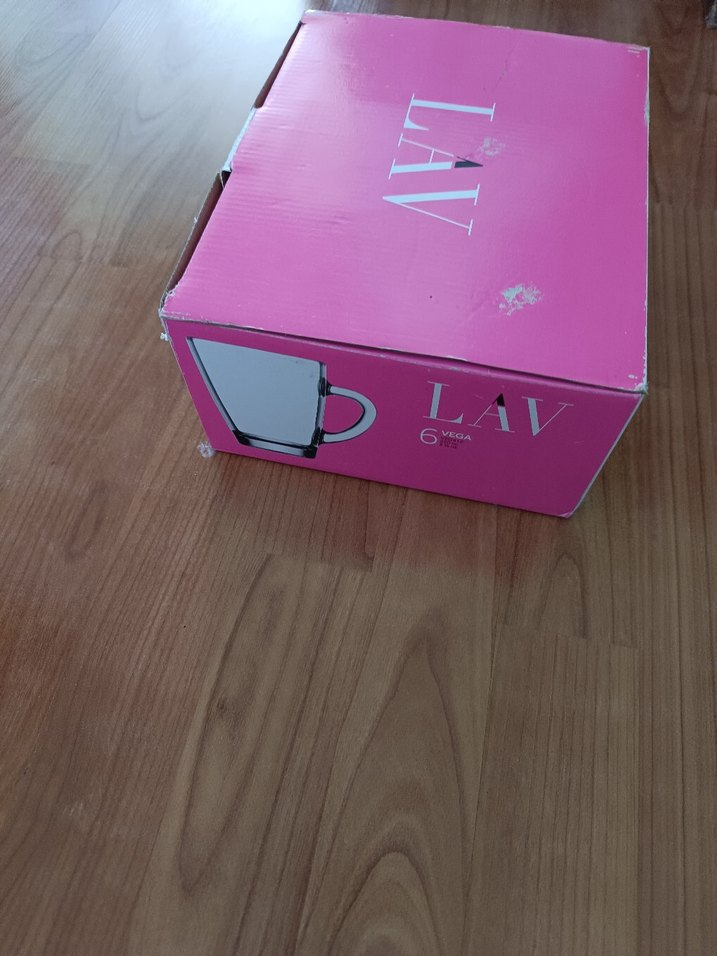 LAV Vega 6'lı Modern Cam Kupa Seti - Görsel 5