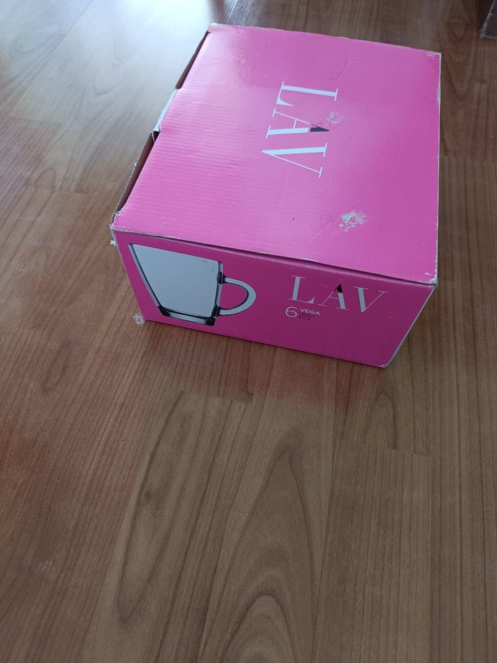 LAV Vega 6'lı Modern Cam Kupa Seti - Görsel 3