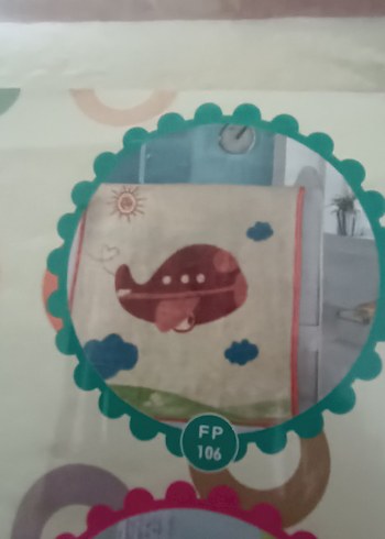 Çocuklar için çok renkli baskılı yumuşak battaniye - Görsel 3